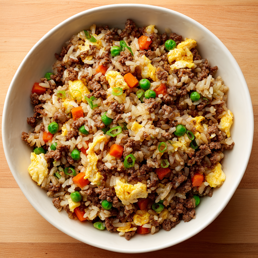 Beef fried rice